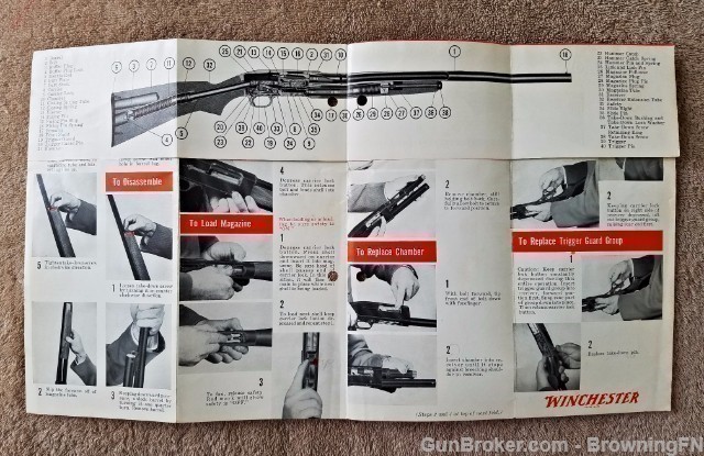 Orig Winchester Model 50 Owners Instruction Manual-img-1