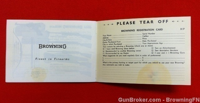 Browning Mauser Sako Action Owners Manual  1968-img-2