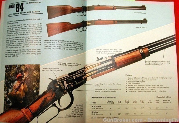 Orig 1978 Winchester Catalog Model 1500 Expert 96-img-3
