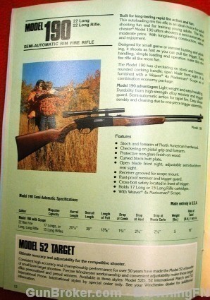Orig 1978 Winchester Catalog Model 1500 Expert 96-img-5