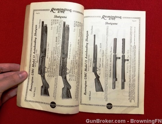 OEM Remington UMC Firearms Ammunition Catalog 1918-img-1