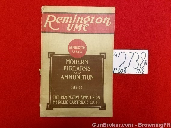 OEM Remington UMC Firearms Ammunition Catalog 1918-img-0