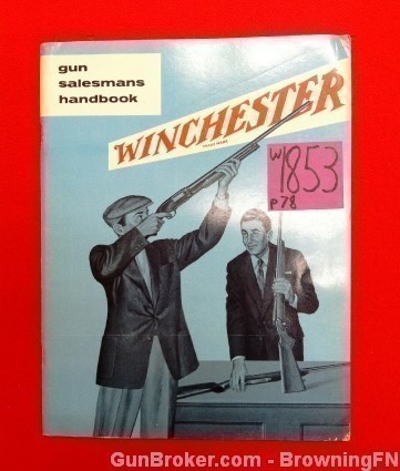 Orig Winchester Gun Salesman's Handbook-img-0