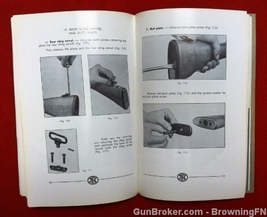Orig Browning Light Semi-Automatic Rifle Manual-img-4