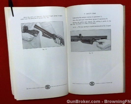 Orig Browning Light Semi-Automatic Rifle Manual-img-3