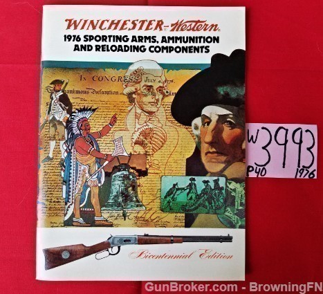 Orig Winchester Catalog 1976 Model 190 52 70 52-img-0