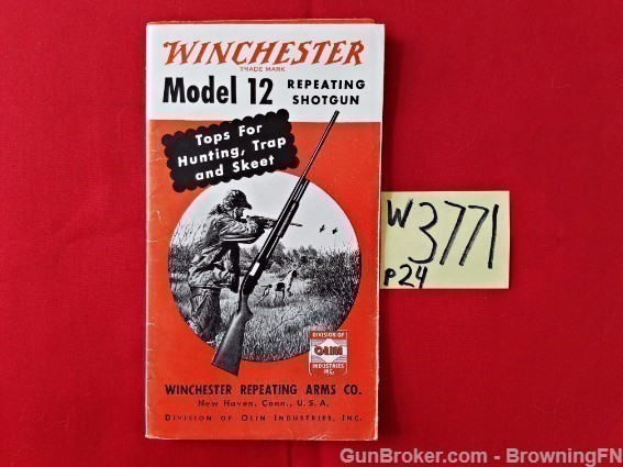 Original Winchester Model 12 Flyer-img-0