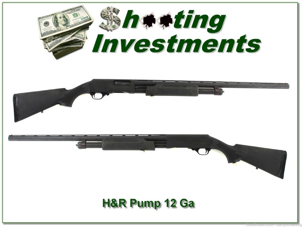 Harrington & Richardson H&R Pardner Pump 12 Ga-img-0