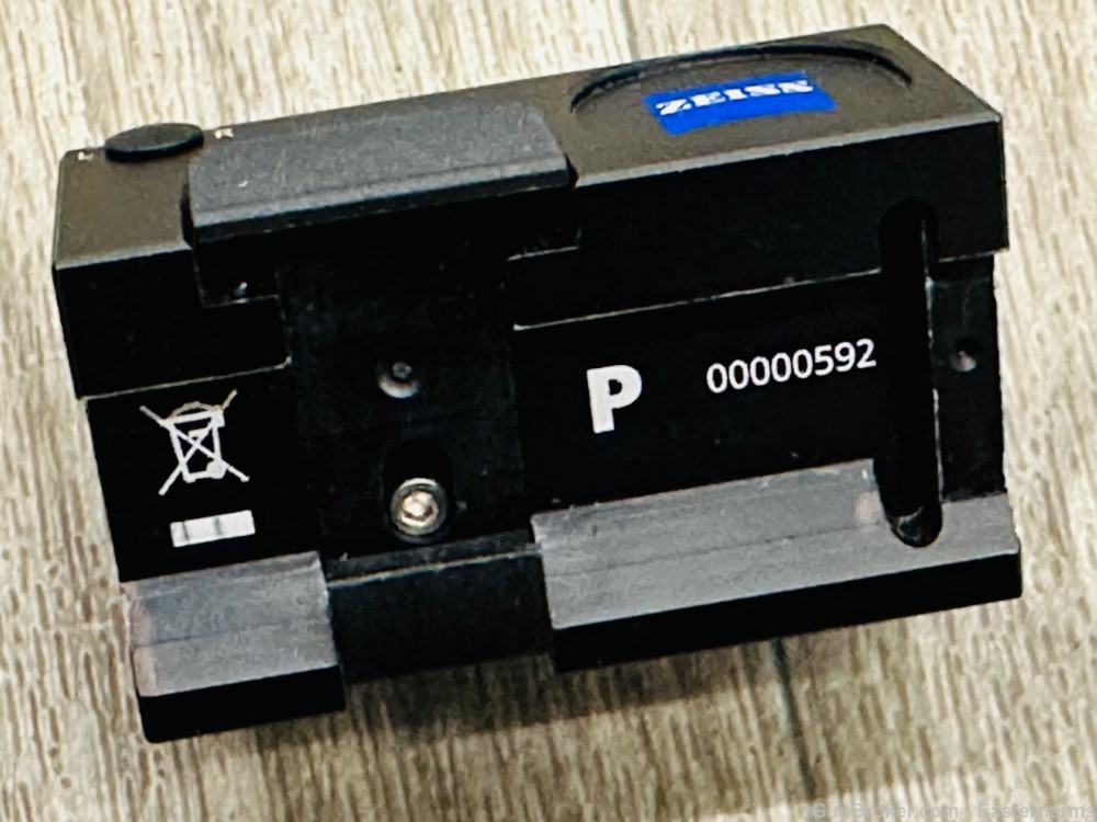 Zeiss Z-Point Red Dot 4MOA battery & solar for HK MP7 G36 picatinny base -img-11