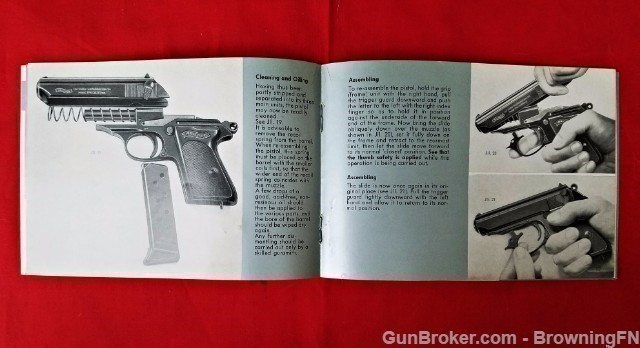 Orig Walther Self-Loading Pistols Owners Manual-img-1