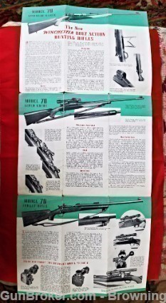 Orig Winchester Model 70 Bolt Action Flyer-img-2