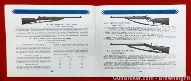 Orig Stevens 1940 Rifles and Shotguns Catalog-img-4