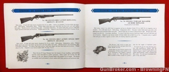 Orig Stevens 1940 Rifles and Shotguns Catalog-img-3