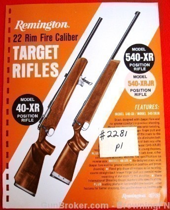 Orig Remington Flyer Model 40 XR 540-img-0