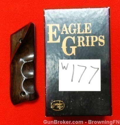 Grips Ruger .22 Auto Rosewood Smooth Left Handed-img-0