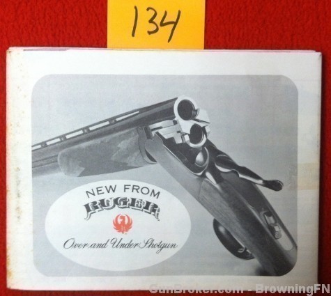 Vintage Ruger All Models Guns Catalog Map Style-img-0