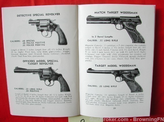 Orig Colt Handbook Target Defense Handgun Shooting-img-7