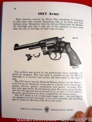 Orig S&W Catalog 1940 All Models Revolvers K-22-img-6