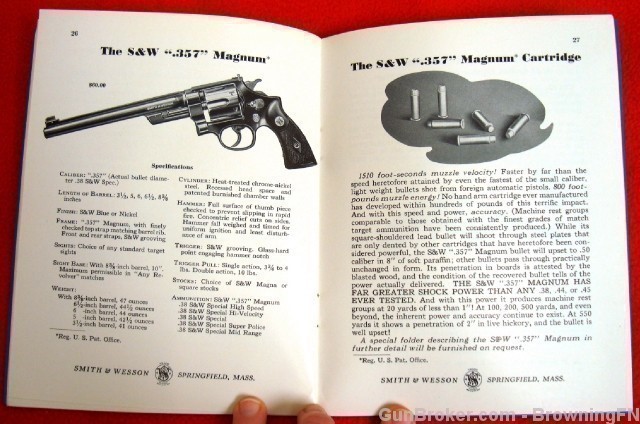 Orig S&W Catalog 1940 All Models Revolvers K-22-img-15