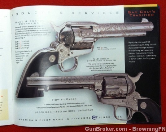 Orig Colt 1997 ALL Models Catalog Python SAA AR-15-img-4