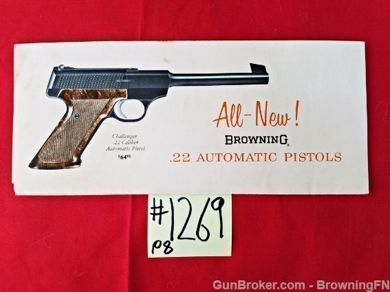 Orig Browning .22 Automatic Pistols Flyer 22-img-0