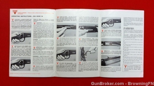 Orig Charles Daly Custom Shotgun Owners Instruction Manual-img-1