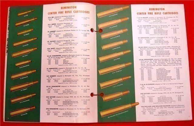 Original 1950s Remington Ammunition Catalog-img-4
