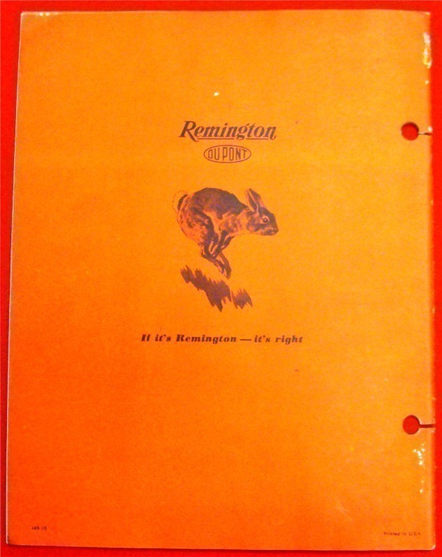 Original 1950s Remington Ammunition Catalog-img-12