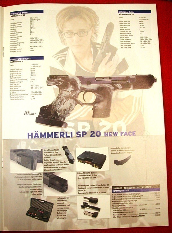 Hammerli Catalog SP 10 20 AR 50 AP 40 FP X-esse-img-3