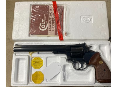 Colt Trooper MKIII Collector Grade .22LR Unfired in Original Box