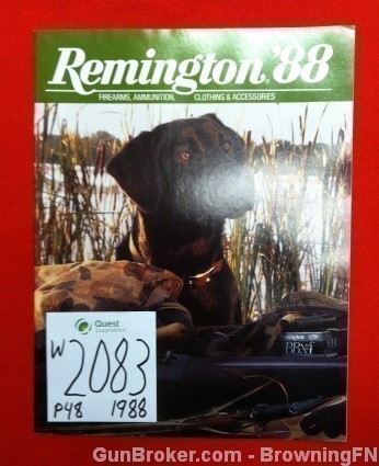 Orig Remington Catalog 1988 Model XP-100 700 40-XB-img-0