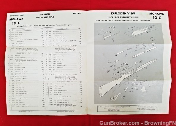 Orig Remington Model Mohawk 10 C Owners Instruction Manual-img-1