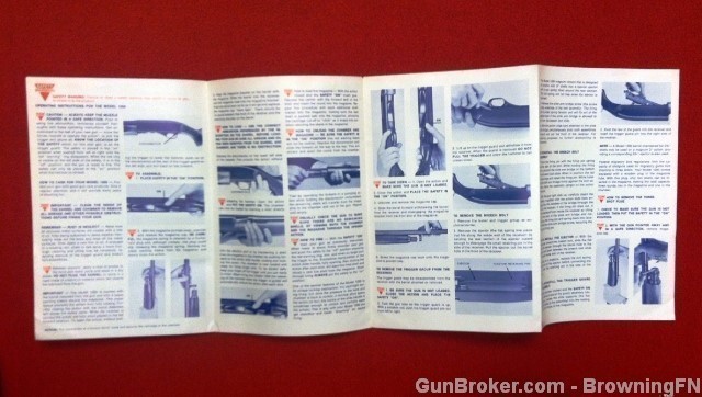 Orig Winchester Model 1200 Owners Instruction Manual 1977-img-1