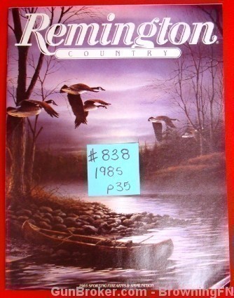 Orig 1985 Remington Catalog Model Six 7600 552-img-0