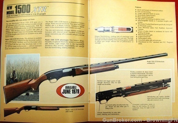 Orig 1978 Winchester Catalog Model 1500 Expert 96-img-6