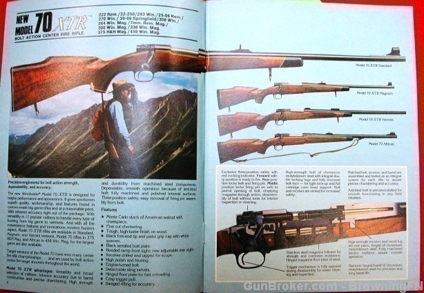 Orig 1978 Winchester Catalog Model 1500 Expert 96-img-1