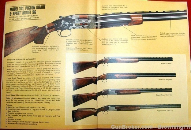 Orig 1978 Winchester Catalog Model 1500 Expert 96-img-12
