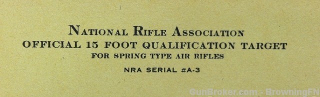 Orig Vintage Daisy Air Rifle Practice Target-img-2