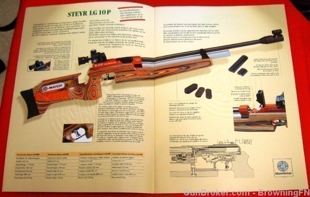 Orig Steyr Mannicher Air Rifle Catalog Match-img-2