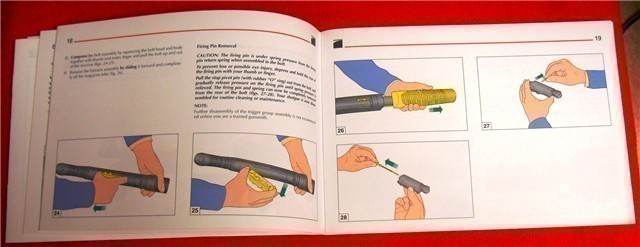 Orig Benelli Owners Instruction Manual Super Nova-img-3