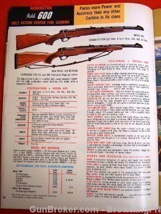 Orig Remington Catalog 1965 Model 1100 11-48 870-img-6