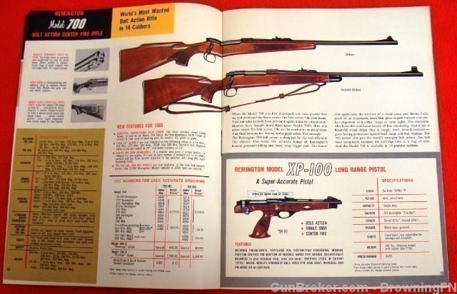 Orig Remington Catalog 1965 Model 1100 11-48 870-img-5