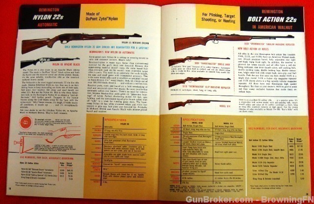 Orig Remington Catalog 1965 Model 1100 11-48 870-img-7