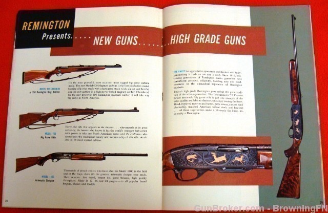 Orig Remington Catalog 1965 Model 1100 11-48 870-img-10