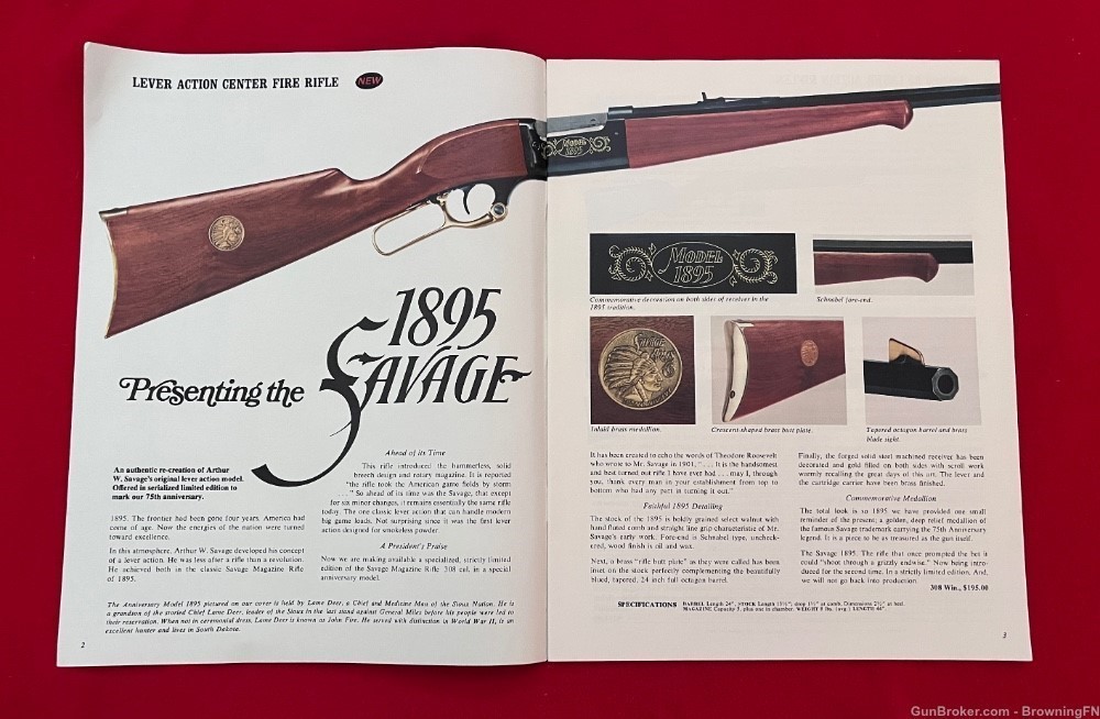 Vintage 1970 Savage Arms All Models for Year listed!-img-1