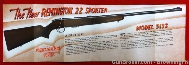 Orig Remington .22 Sporter Flyer 22-img-2