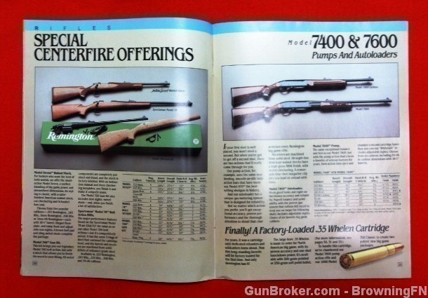 Orig Remington Catalog 1988 Model 11-87 870 1100-img-2