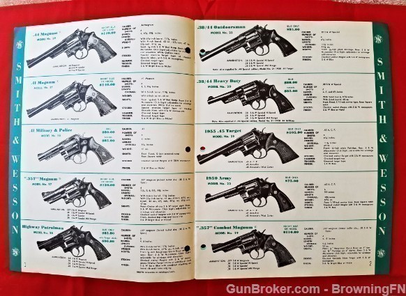 Orig S&W Modern Handgun Catalog 1964-img-1