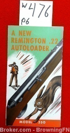 Orig Remington Model 550 .22 Autoloader Flyer 22-img-0