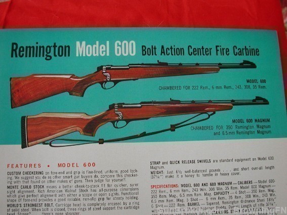 Orig Remington 1967 Catalog Model 11-48 870 700-img-9